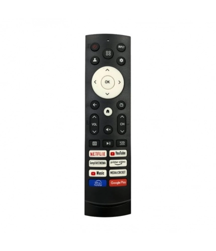 Generic Remote No. 1256 (No Voice), Compatible for Hisense Smart TV LCD/LED Remote Control (Exactly Same Remote Will Only Work)