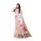 Generic Women's Georgette Floral Printed Saree With Unstitched Blouse 5.5Mtr (Orange) Generic Women's Georgette Floral Printed Saree With Unstitched Blouse 5.5Mtr (Orange)