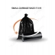 Generic Pack of 5 Biodegradeable Vegetable-Paper 17 x 19 Inches Garbage Bag (Black)