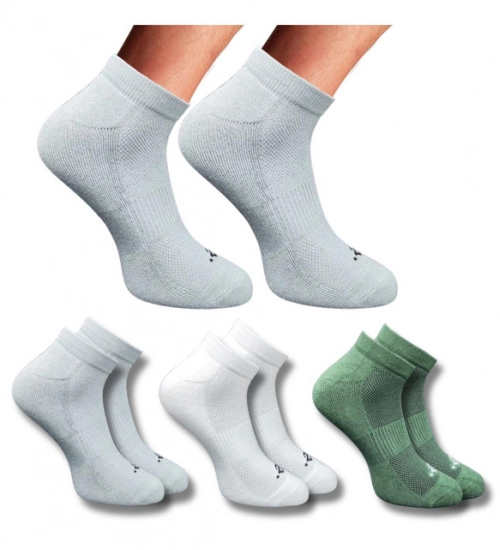 Generic 3_Pair Set Unisex Casual Cotton Printed Low Cut Socks (Multicolor)