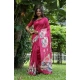 Generic Women's Faux_Tussar Floral Saree With Unstitched Blouse 5.5Mtr (Pink) Generic Women's Faux_Tussar Floral Saree With Unstitched Blouse 5.5Mtr (Pink)