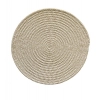 Generic Cotton Dining Table Round Placemat Mats Set of 4 (Beige-White) Generic Cotton Dining Table Round Placemat Mats Set of 4 (Beige-White)