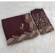 Generic Women's Georgette Embroidered Saree With Unstitched Blouse 5.5Mtr (Wine) Generic Women's Georgette Embroidered Saree With Unstitched Blouse 5.5Mtr (Wine)