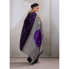 Generic Women's Satin Crepe Printed Saree With Unstitched Blouse 5.5Mtr (Purple) Generic Women's Satin Crepe Printed Saree With Unstitched Blouse 5.5Mtr (Purple)