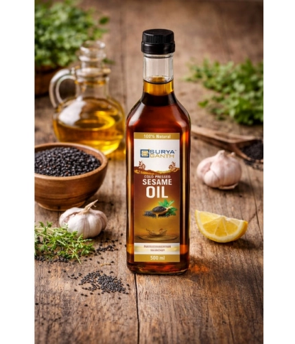 Generic Surya Ganth Cold Pressed Sesame Oil (Natural Sedimentation)