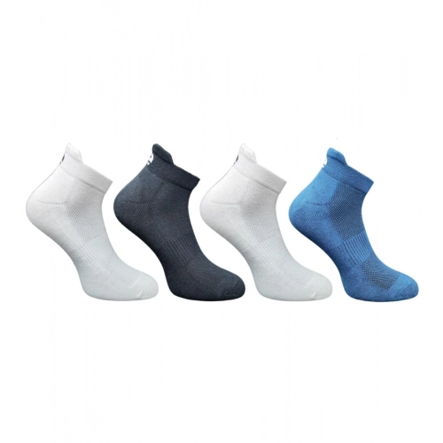 Generic 4_Pair Set Unisex Casual Cotton Printed Ankle Length Socks (Multicolor)