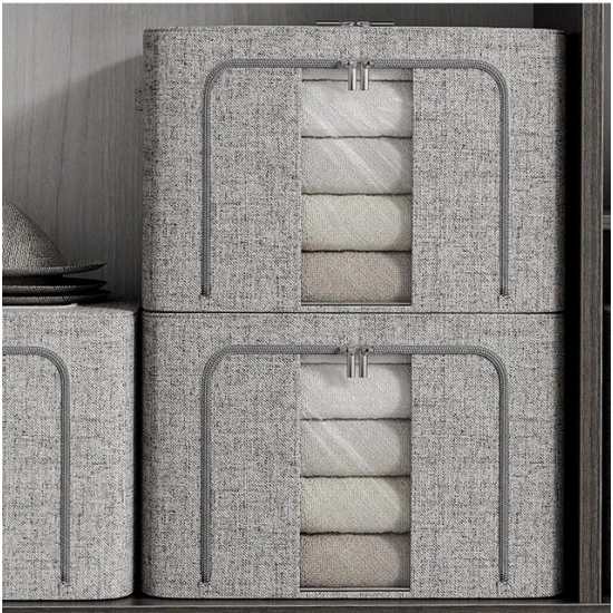 Generic Polypropylene Clothes &amp; Bedding Storage Box (Multicolor)