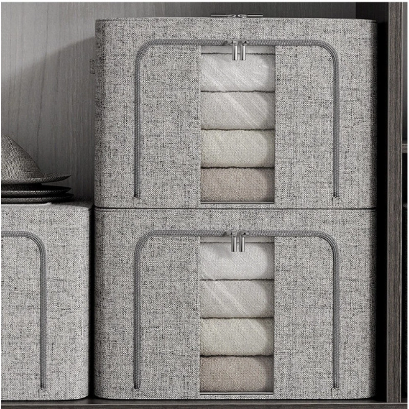 Generic Polypropylene Clothes &amp; Bedding Storage Box (Multicolor)