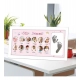 Generic Acrylic Footprint Hand Printbaby Photo Frame Ink Pad Photo Frame (Multicolor)