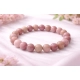 Generic Natural Crystal 8mm Rhodonite Bracelet (Light Purple) Generic Natural Crystal 8mm Rhodonite Bracelet (Light Purple)