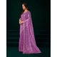 Generic Women's Net Sequence Saree With Unstitched Blouse 5.5Mtr (Lavender) Generic Women's Net Sequence Saree With Unstitched Blouse 5.5Mtr (Lavender)