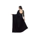 Generic Women's Satin Solid Saree With Unstitched Blouse 5.5Mtr (Black) Generic Women's Satin Solid Saree With Unstitched Blouse 5.5Mtr (Black)