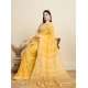 Generic Women's Semi Cotton Printed Saree With Unstitched Blouse 5.5Mtr (Yellow) Generic Women's Semi Cotton Printed Saree With Unstitched Blouse 5.5Mtr (Yellow)
