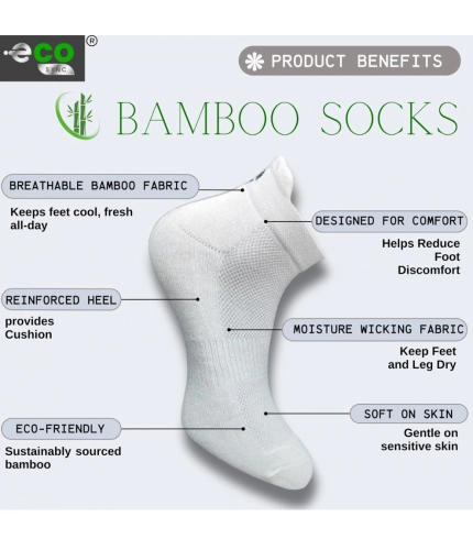 Generic 4_Pair Set Unisex Casual Cotton Printed Ankle Length Socks (Multicolor)