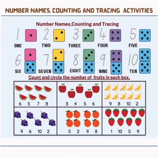 Generic Montessori Busy Book – Early Learning Activity Set (2–4 Years, Multicolor)