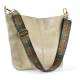 Generic Women's PU Leather Zipper Handbag (Beige) Generic Women's PU Leather Zipper Handbag (Beige)
