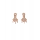 Generic Women's Brass Silver Plated Drop Earrings (White) Generic Women's Brass Silver Plated Drop Earrings (White)