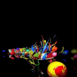 Colorful Shells on the Boat Mobile Case Cover Colorful Shells on the Boat Mobile Case Cover