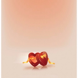 Love Gift box opening Mobile Case Cover