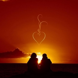 Morning Love background Mobile Case Cover