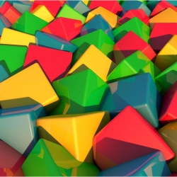 Colorful Puzzle Cube Mobile Case Cover Colorful Puzzle Cube Mobile Case Cover