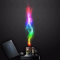 Colorful Flame Mobile Case Cover Colorful Flame Mobile Case Cover