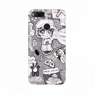 Cartoon Story Background Mobile Case Cover