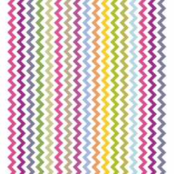 Zig Zag Color Lines Pattern Mobile Case Cover