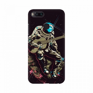 Music illustration at Space Mobile Case Cover