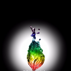 Colorful Digital Flame Mobile Case Cover Colorful Digital Flame Mobile Case Cover