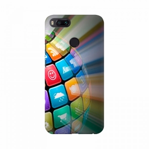 Digitalized Globe Mobile Case Cover
