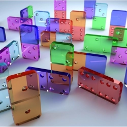 Colorful Glass Dice Mobile Case Cover Colorful Glass Dice Mobile Case Cover