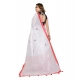 Generic Women's Linen Cotton Printed Saree With Unstitched Blouse 5.5Mtr (White) Generic Women's Linen Cotton Printed Saree With Unstitched Blouse 5.5Mtr (White)