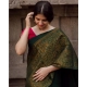 Generic Women's Soft Lichi Silk Printed Saree With Unstitched Blouse 5.5Mtr (Green) Generic Women's Soft Lichi Silk Printed Saree With Unstitched Blouse 5.5Mtr (Green)