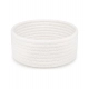 Generic Cotton 8x3 Inch Round 1 Pcs Bedside Organizer With Out Lid (White) Generic Cotton 8x3 Inch Round 1 Pcs Bedside Organizer With Out Lid (White)