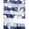 Generic Girl's Polyester Striped Sleeveless Dress (Navy Blue) Generic Girl's Polyester Striped Sleeveless Dress (Navy Blue)