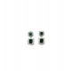 Generic Women's Brass Silver Plated Pendant Set (Green) Generic Women's Brass Silver Plated Pendant Set (Green)
