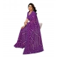 Generic Women's Georgette Printed Saree With Unstitched Blouse 5.5Mtr (Purple) Generic Women's Georgette Printed Saree With Unstitched Blouse 5.5Mtr (Purple)