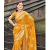 Generic Women's Cotton Silk Printed Saree With Unstitched Blouse 5.5Mtr (Yellow) Generic Women's Cotton Silk Printed Saree With Unstitched Blouse 5.5Mtr (Yellow)