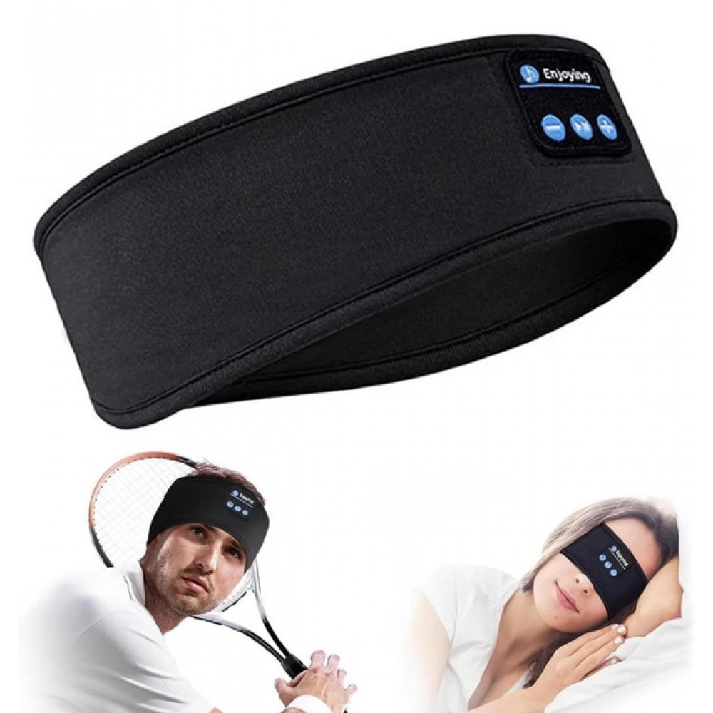 Generic Sleep Headphone Headband ( Black)