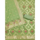 Generic Women's Banarasi Silk Printed Unstitched Salwar Suit Material With Dupatta (Pista, 3Mtrs) Generic Women's Banarasi Silk Printed Unstitched Salwar Suit Material With Dupatta (Pista, 3Mtrs)