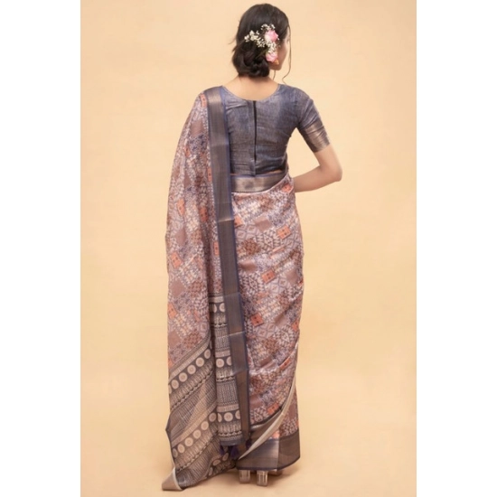 Generic Women's Polyester Printed Saree With Unstitched Blouse 5.5 Mtr (Multicolor) Generic Women's Polyester Printed Saree With Unstitched Blouse 5.5 Mtr (Multicolor)
