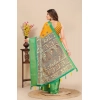 Generic Women's Cotton Silk Printed Saree With Unstitched Blouse 5.5Mtr (Yellow) Generic Women's Cotton Silk Printed Saree With Unstitched Blouse 5.5Mtr (Yellow)
