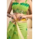 Generic Women's Faux Linen Floral Print Ready to wear Saree With Unstitched Blouse 5.5Mtr (Green) Generic Women's Faux Linen Floral Print Ready to wear Saree With Unstitched Blouse 5.5Mtr (Green)