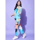 Generic Women's Polyester Colour Blocking 3-4th Sleeve Co-Ord Set (Multicolor) Generic Women's Polyester Colour Blocking 3-4th Sleeve Co-Ord Set (Multicolor)