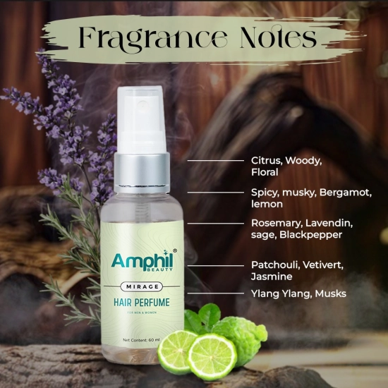 Generic Amphil beauty Mirage Unisex Hair perfume 60 ml | Alcohol Free | Water Based | Paraben Free Generic Amphil beauty Mirage Unisex Hair perfume 60 ml | Alcohol Free | Water Based | Paraben Free