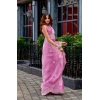 Generic Women's Faux Shimmer Geometric Ready to wear Saree With Unstitched Blouse 5.5Mtr (LightPink) Generic Women's Faux Shimmer Geometric Ready to wear Saree With Unstitched Blouse 5.5Mtr (LightPink)