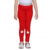Generic Girl's Cotton Lycra Star Print Elasticated Leggings (Red) Generic Girl's Cotton Lycra Star Print Elasticated Leggings (Red)
