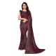 Generic Women's Georgette Printed Saree With Unstitched Blouse 5.5Mtr (Maroon) Generic Women's Georgette Printed Saree With Unstitched Blouse 5.5Mtr (Maroon)