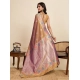 Generic Women's Faux_Banarasi_Silk Woven Saree With Unstitched Blouse 5.5Mtr (Mustard)